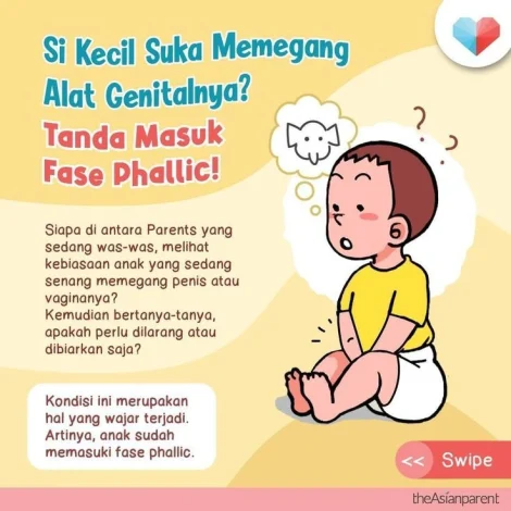 Jangan Marahi Balita Sering Pegang Kelamin, Kenali Fase Phallic